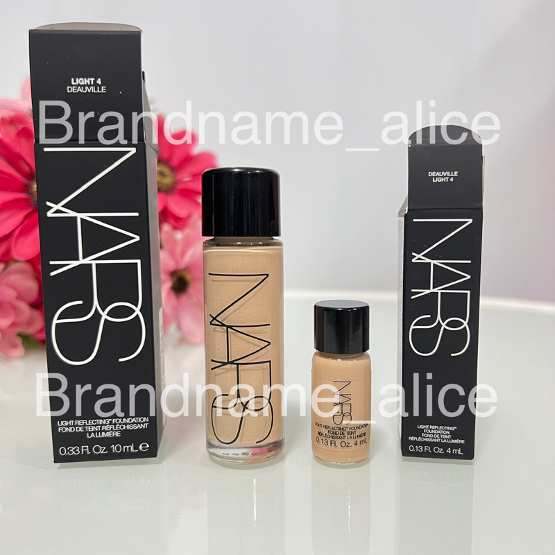 แท้💯 รองพื้น Nars light reflecting foundation 4ml