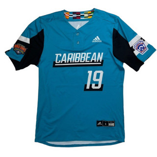 เสื้อเบสบอล Adidas Caribbean เนื้อนุ่มยืดใส่สบาย Size S