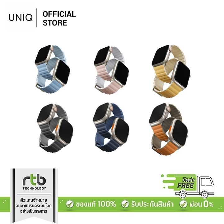 UNIQ สายสำหรับ Apple Watch (42/41/40mm, 49/46/45/44mm) รุ่น Revix Premium Edition by RTB