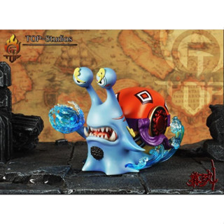 Top - Den Den Mushi Jinbei โมเดล เรซิ่น ของแท้ ของใหม่ พร้อมส่ง