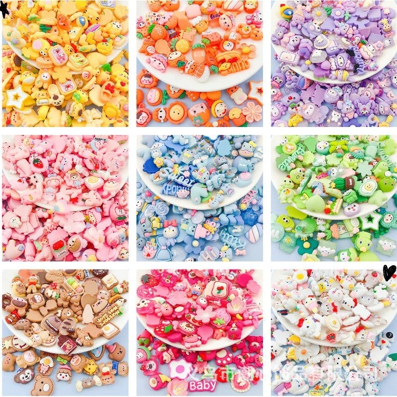 พร้อมส่ง ตุ๊กตาเรซิ่นติดเคสโทรศัพท์ ตกแต่งเครื่องประดับอุปกรณ์