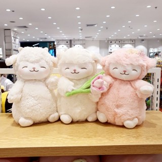 Miniso ตุ๊กตาน้องแกะขนนุ่มปุกปุย ลิขสิทธิ์แท้