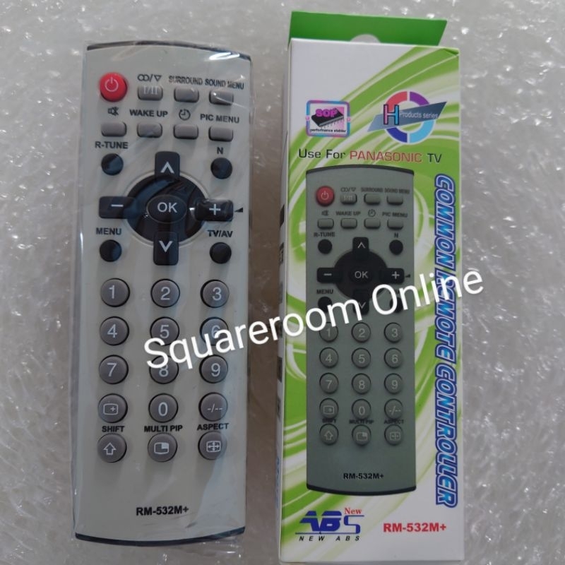 ✅พร้อมส่ง รีโมททีวีรวม Panasonic จอแก้ว จอนูน รุ่นเก่า #พานาโซนิค