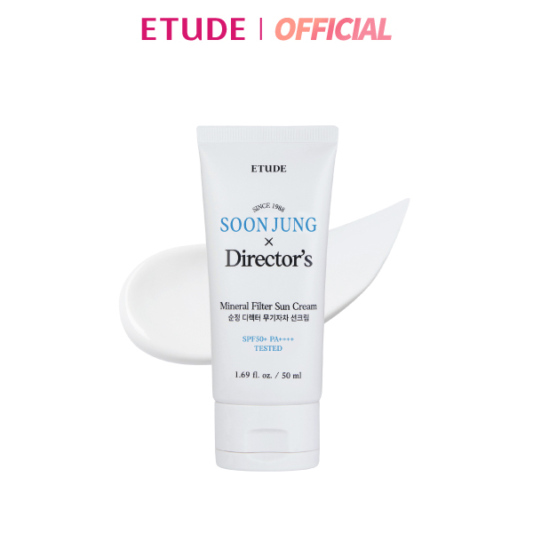 ETUDE Soon Jung Director's Mineral Filter Sun Cream อีทูดี้ กันแดด 50ml