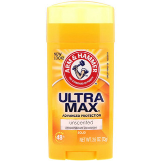 ✅พร้อมส่ง/ของแท้💯✅ARM&amp;HAMMER Ultra Max Unsented 2.6oz 73g #สูตรไร้กลิ่นใหญ่