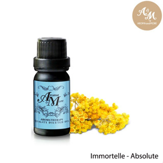 Aroma&amp;More Immortelle Absolute(Helichrysum)Essential oil dilute10%,น้ำมันหอมระเหยอิมมอคแตล ชนิดเจือจาง10%,France 10/30ML