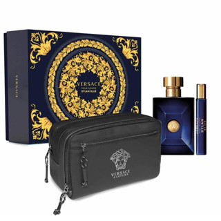 Versace Dylan Blue Set 3 Pcs 100ML EDT+ Mini 10Ml + Bag