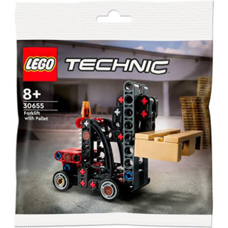 *ของแท้* Lego Technic Forklift with Pallet ( 30655 )