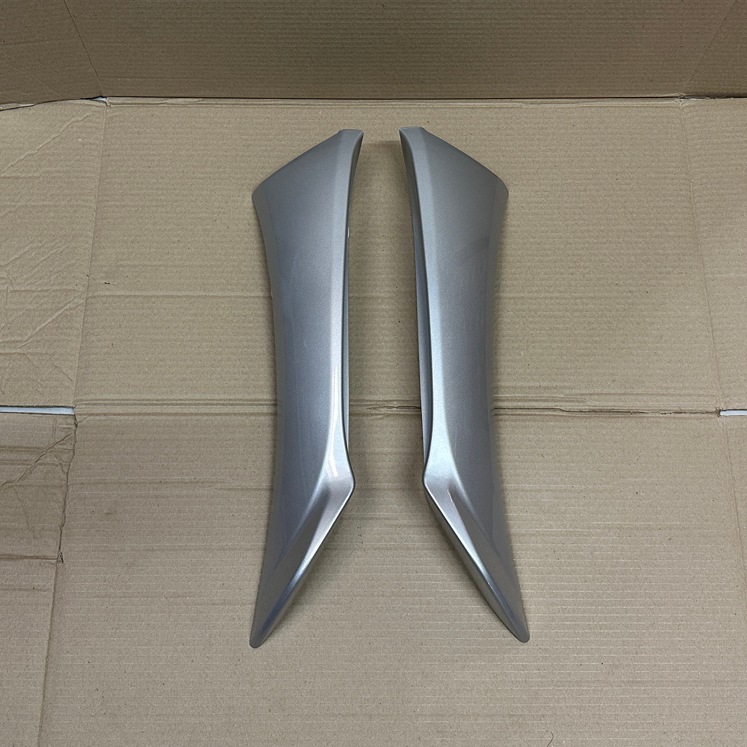 บังลมนอก Wave125i รุ่นไฟเลี้ยวบังลม สีเทา เวฟ125i ไฟเลี้ยวบังลม 1คู่ ซ้าย+ขวา