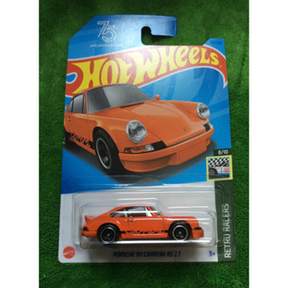 Hotwheels 75y Porscheสีส้ม