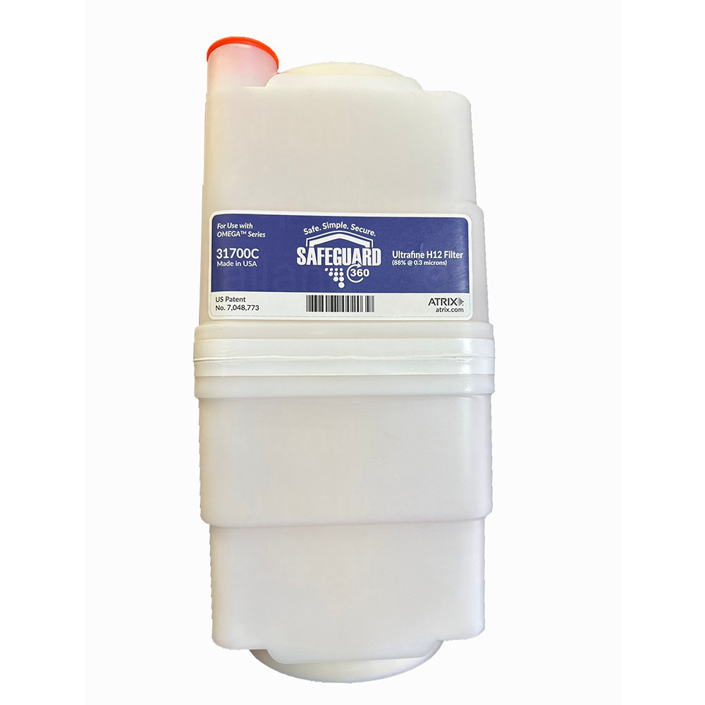 ฟิวเตอร์ OMEGA Filter Toner & Dust 31700C สามารถกรองได้ 0.3 ไมครอน ผลิตจากพลาสติกเนื้อหนา 2 mm ทนทาน Made in USA