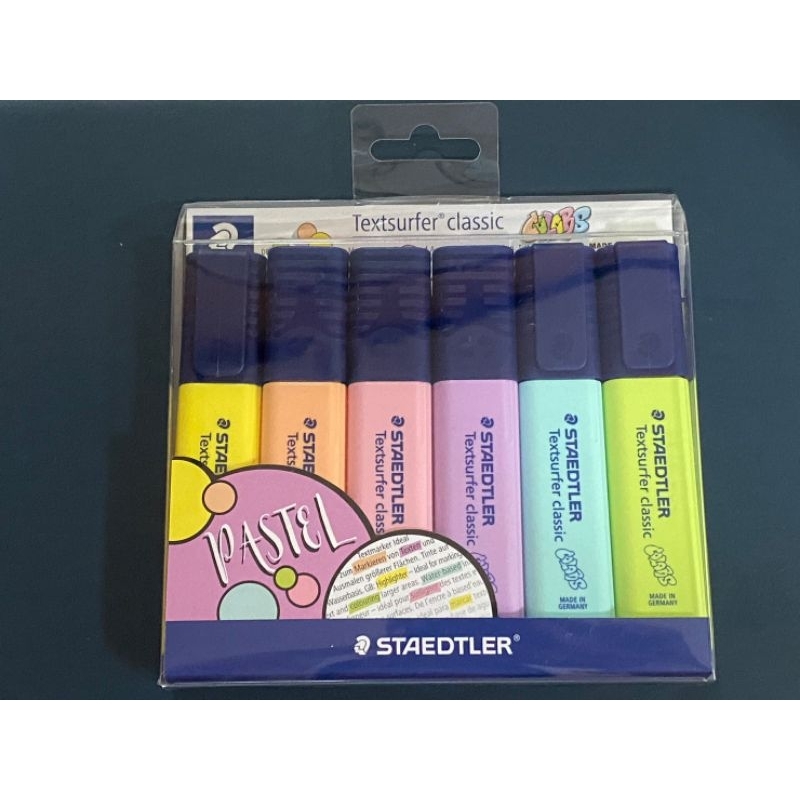 ปากกาเน้นข้อความ hilight steadtler ซื้อมาไม่เคยใช้ ซื้อมา 190 ส่งต่อ 99