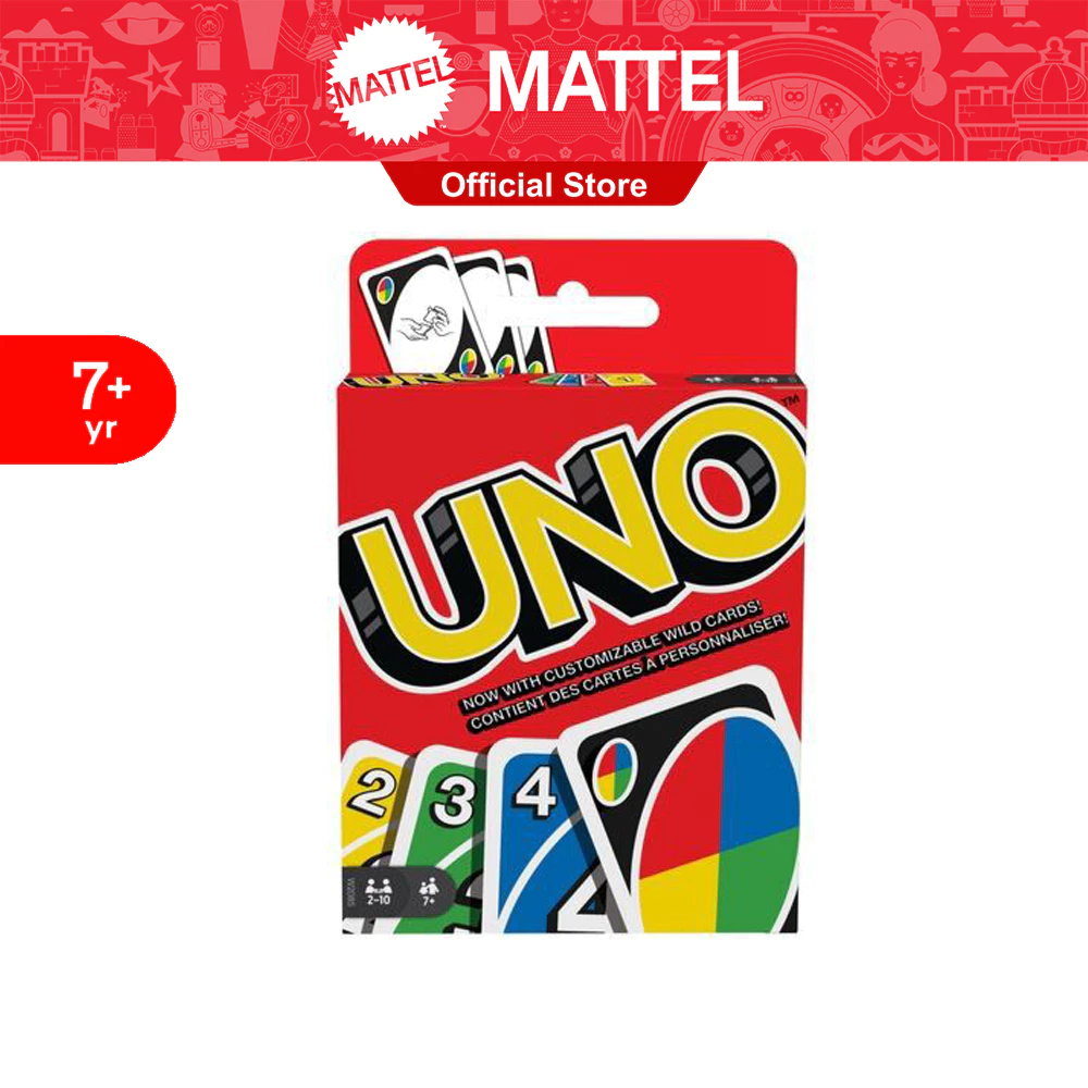 UNO Game การ์ดเกม อูโน่ ลิขสิทธิ์แท้ W2085 CH