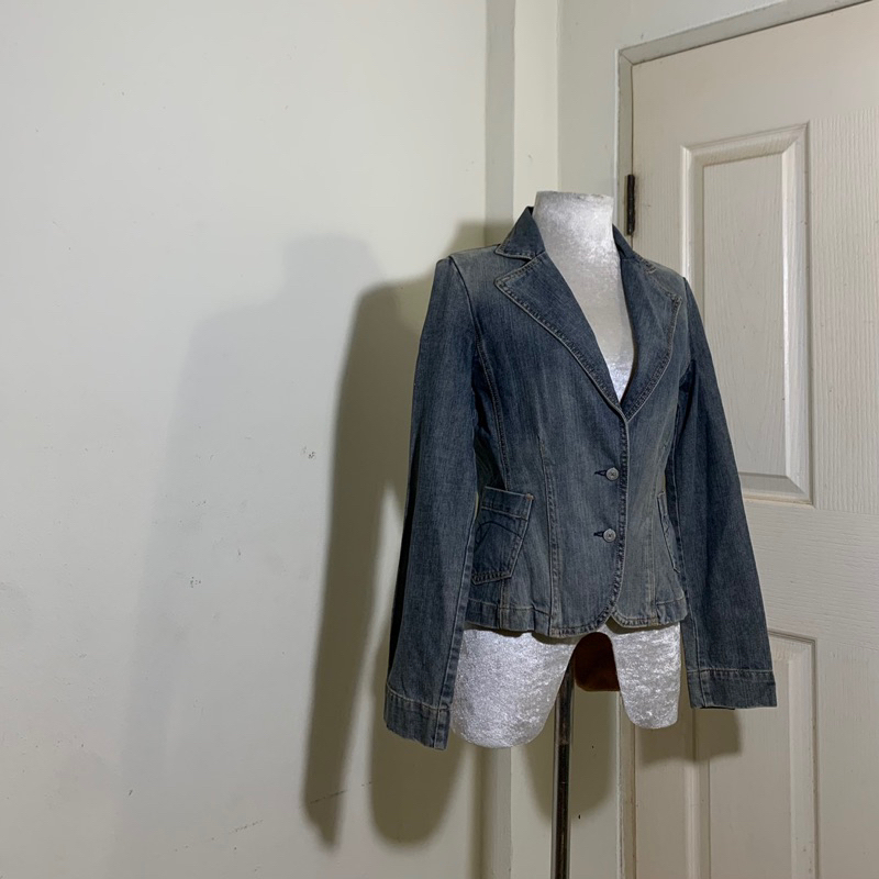 แจ็คเก็ตยีน Y2K 👾 มือสอง