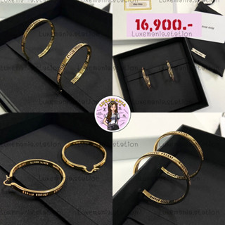 👜: New!! Miu Miu Earrings ‼️ก่อนกดสั่งรบกวนทักมาเช็คสต๊อคก่อนนะคะ‼️