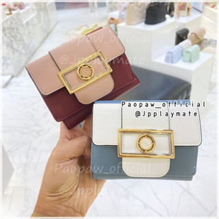 LYN กระเป๋าสตางค์ LYN รุ่น Tilda Short Wallet :  LL23CWF055 แท้จากชอป พร้อมอุปกรณ์