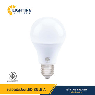 หลอดไฟ IWACHI หลอดปิงปอง LED BULB รุ่น A1 ขั้วE27 แสงขาวและวอร์มไวท์