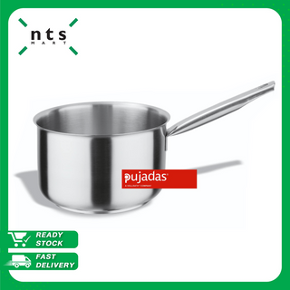 PUJADAS  DEEP SAUCE PAN  หม้อทรงลึก หม้อสแตนเลส ขนาด 2-10 ลิตร รุ่น PUJ1-202