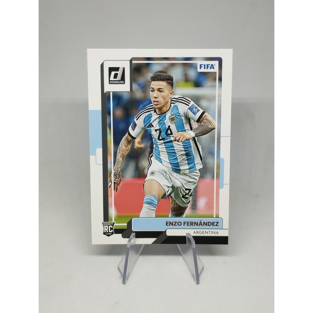 การ์ดบอล Panini Donruss Soccer Base Argentina national football team