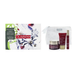 CLARINS - Super Restorative Collection: Day Cream 50ml+Night Cream 15ml+ Remodelling Serum 10ml+ Bag - 3pcs+1bag