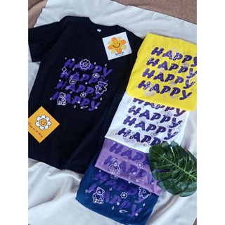 เสื้อทีม เสื้อครอบครัว เสื้อคู่รัก HAPPY HAPPY **ราคาต่อตัวนะคะ