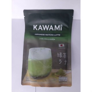 ชาเขียว มัทฉะ ลาเต้ (ผสมนมและครีมพร้อมชง) ตราคาวามิ KAWAMI 250g หมดอายุ 10/2023