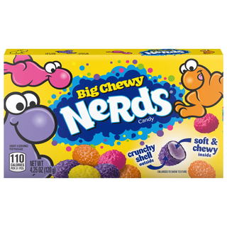 Nerds Big Chewy &amp; Crunchy Candy 4.25 oz/120g ขนม usa