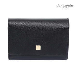 Guy Laroche กระเป๋าสตางค์ 3 พับกลาง รุ่น AGP0172 - สีดำ