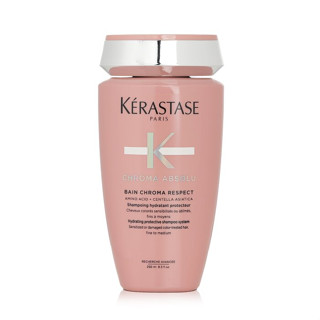 KERASTASE - Chroma Absolu Bain Chroma Respect Shampoo (For Sensitized Or Damaged Color Treated Hair) - 250ml/8.5oz