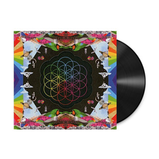 แผ่นเสียง coldplay a head full of dreams 2LP