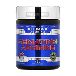 💊ALLMAX Agmatine+Arginine, 1.59 oz (45 g) แอกมาทีน+อาร์จินีน เพิ่มแรงปั๊มกล้าม เพิ่มการไหลเวียนโลหิต เพิ่มสมรรถภาพทางเพศ