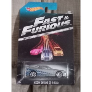 HOTWHEELS FAST&amp;FURIOUS MOVIE (ของมีพร้อมส่ง)