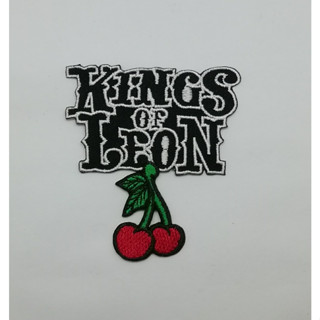 ตัวรีดติดเสื้อ Kings Of Leon ตกแต่งเสื้อผ้า หมวก กระเป๋า แจ๊คเก็ตยีนส์ Hipster Embroidered Iron On Sew on