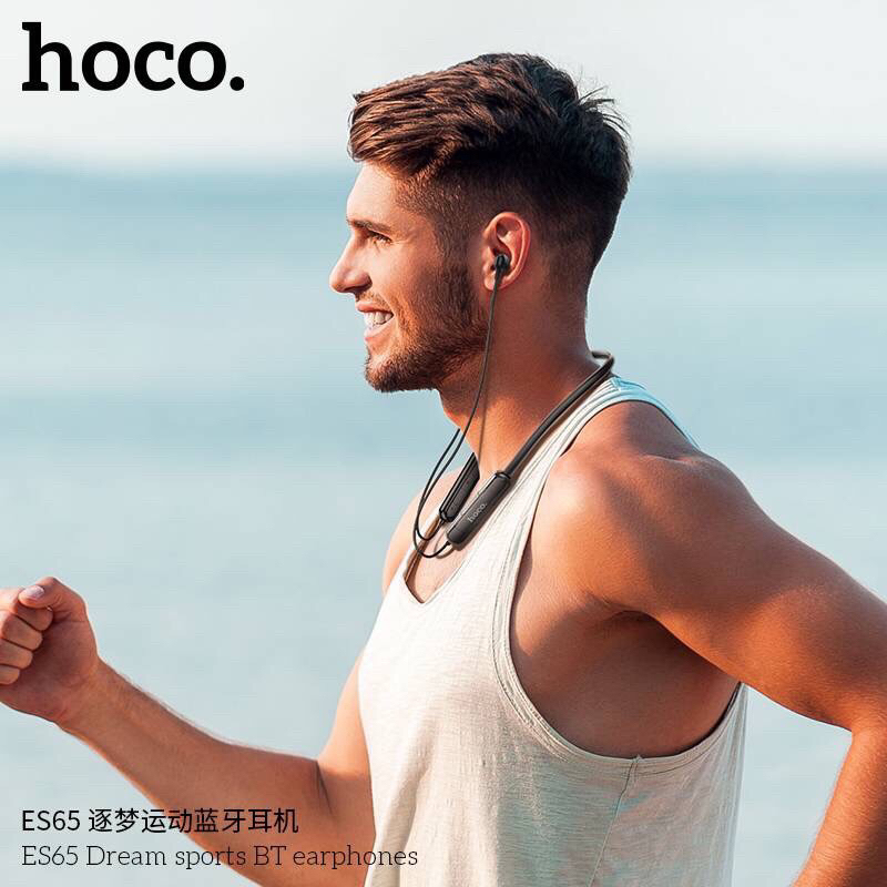 Hoco ES65 หูฟัง Dream sports หูฟังบลูทูธ 5.3 กันน้ํา ตัดเสียงรบกวน พร้อมไมโครโฟน สําหรับโทรศัพท์มือถือ