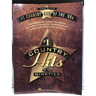 COUNTRY HITS OF THE 90S - EASY PIANO(HAL)073999196924