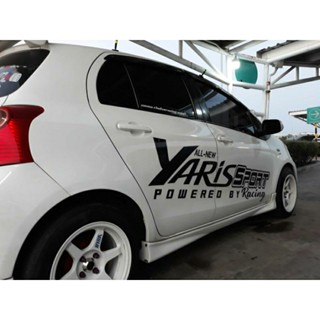 สติ๊กเกอร์ติดข้างรถ Yaris