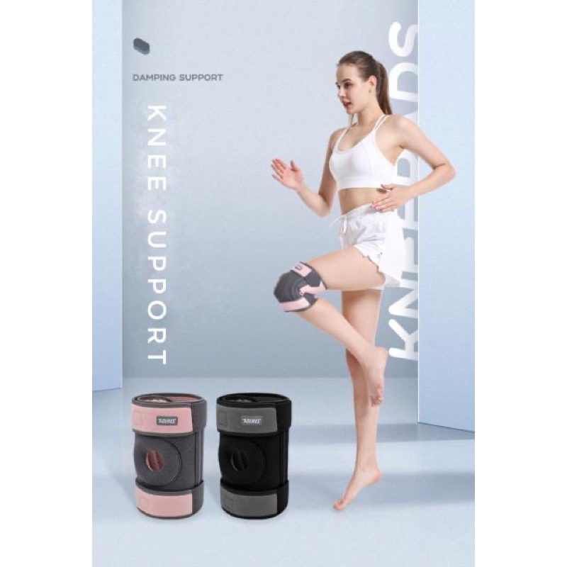 Aolikes ซัพพอตหัวเข่า (เสริมเมมโมรี่โฟม ลดการกระแทกหัวเข่า ) มี 2 สี สีชมพูและสีดำ (7916) - รูปที่ 4