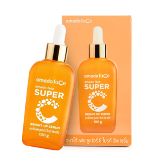 Amado Face Super C Serum อมาโด้ เฟซ ซุปเปอร์ ซี เซรั่ม (1 ขวด 100 g) ใหม่