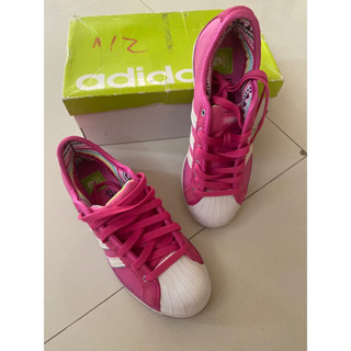 รองเท้า Adidas แท้ มือ1 ไซด์ 36 สีชมพู น่ารักมาก