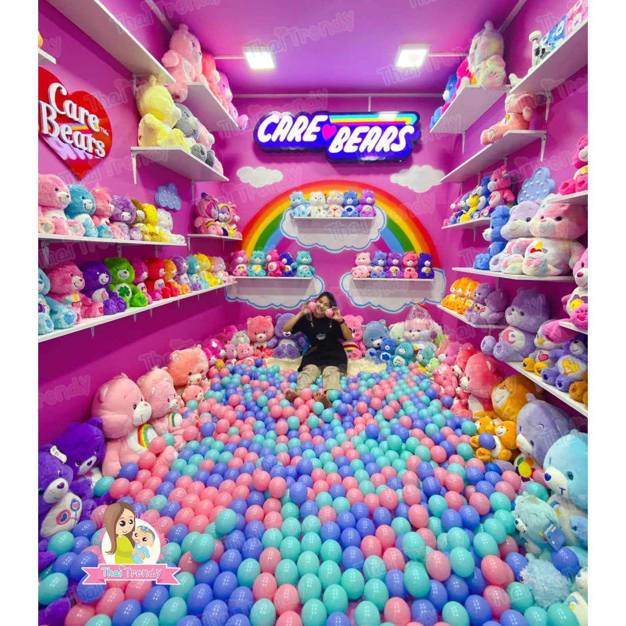 ลูกบอลเด็กปลอดสารพิษ ขนาด 8 ซม. สำหรับบ้านบอล สระบอล thumbnail 4
