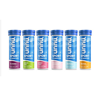 nuun Hydration Electrolyte เม็ดฟู่เกลือแร่อัดเม็ดสำหรับนักกีฬา ผสมน้ำดื่ม