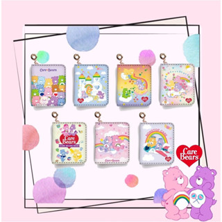 กระเป๋าสตางค์ CareBears แบบมีซิปรอบ ด้านในมีช่องใส่บัตร ใส่เหรียญ