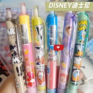 พร้อมส่ง🚗 ปากกาหมึกเจลลาย disney เขียนลื่น สามารถเปลี่ยนไส้ pentel energel ได้ค่ะ