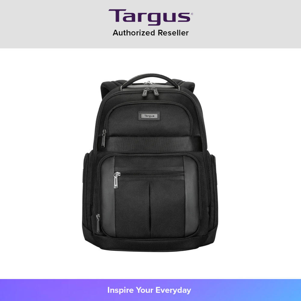 Targus Mobile Elite Backpack (TBB618GL) กระเป๋าเป้สำหรับโน๊ตบุ๊ค 15-16" ฟังก์ชั่นการใช้งานครบครัน พร้อมการปกป้องที่ดี