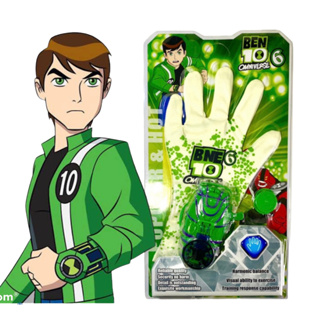 BEN10 ถุงมือเบนเทน พร้อมที่ยิงเหรียญ วัสดุทนทาน สีสันสวยงาม