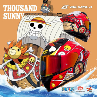 หมวกกันน็อค Bilmola | One Piece #8 Thousand Sunny