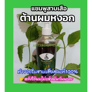 แชมพูสาบเสือต้านผมหงอก ป้องกันผมหงอกลดอัตราการเกิดผมหงอกปรับสภาพรากผมให้ขึ้นใหม่ดกดำ ปริมาณ 500ML.