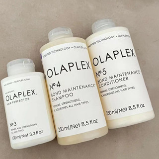 OLAPLEX มีโค้ดส่วนลด NO.3 4 5 มีโค้ดส่วนลด แท้ทรีทเม้นต์ฟื้นฟูผมแห้งเสีย Olaplex