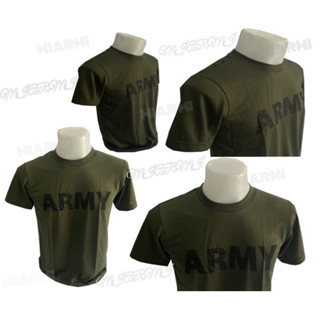 เสื้อยืดลายพราง เสื้อยืดทหาร เสื้อยืดสกรีนลายอาร์มมี่ เสื้อยืดARMY