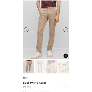 BOSS PANTS Kaito1 STRETCH Slim Fit Men กางเกงลำลองผู้ชาย รุ่นสลิมฟิต บอส